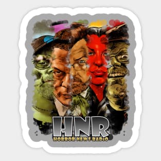 Horror News Radio Sticker